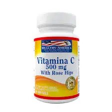 Vitamina C 500 con rose hips